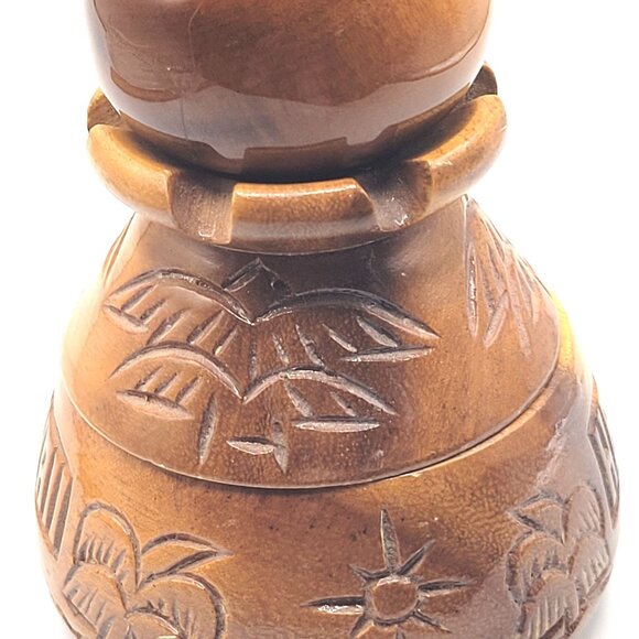 Zumwalt Myrtlewood Paper Weight &  Hawaii Souvenir Wood Trinket Box - Picture 4 of 14